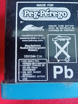 Baterie Peg Perego - 2