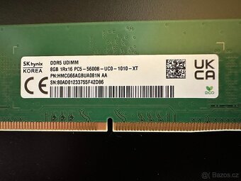 SK Hynix Original 16GB (2x8GB) DDR5 UDIMM 5600MHz - 2