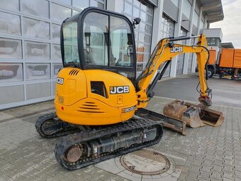 Prodám JCB minibagr 8030 s nulovým přesahem zádě - 2
