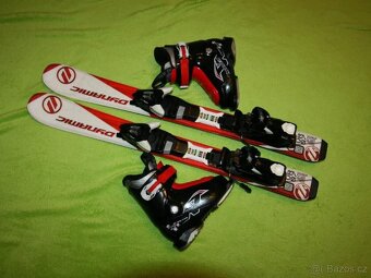 detské lyže Dynamic 80 cm, lyžiarky Nordica - 2