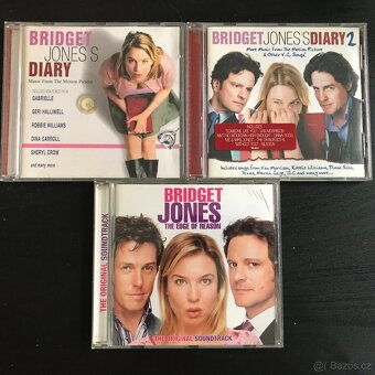 3 x CD + 4 knihy Bridget Jonesová. - 2
