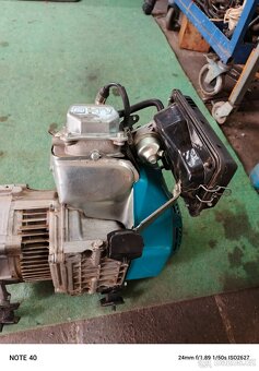 Motor do el. centrály - 2