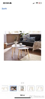 LIVARNO home Sada stolků, 2dílná - 2