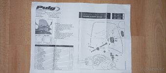 Plexi na moto 1450.- - 2
