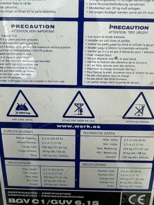 Prodám stativy WORK na PA - 2