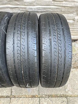 Použité letní pneu: 195/70/R15 c - 4 kusy - 2