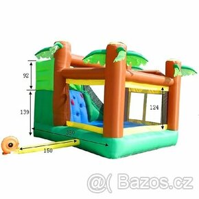 Skákací hrad Džungle se skluzavkou - 2