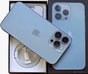 iPhone 13 Pro Sierra Blue BATERIE 100% TOP - 2