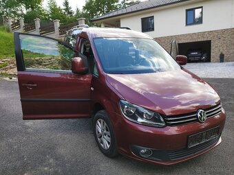 VW Caddy 2.0 TDi, 4x4, r.v. 2012 - 2