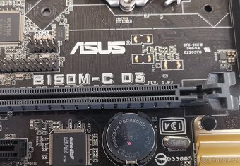 zákaldná doska Asus B150M-C D3 pre intel CPU 6.gen DDR3 - 2