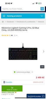 Logitech G PRO - 2