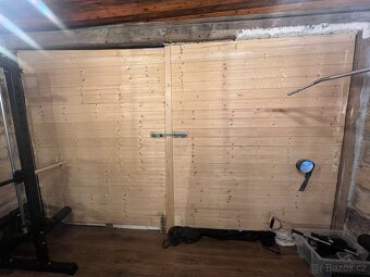 Zateplená vrata 390 x 240 cm - 2