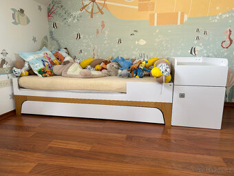 Detska rostouci postylka UP - bila - 70x160 - Bellamy - 2