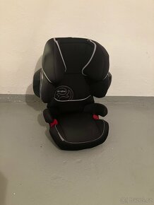 Prodám autosedačku CYBEX Solution X2-fix (15-36 kg) černá - 2