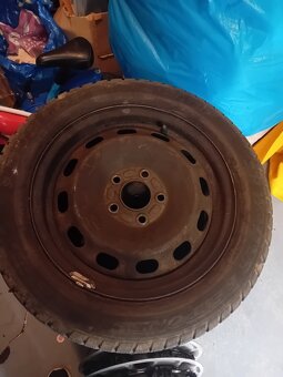 4x disky FORD 15" 5x108 + originální poklice - 2