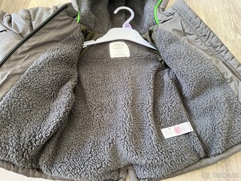 Zimní bundy pro dvojčata vel. 74 6-9 měs. Nové - 2