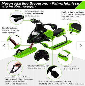 Lyžařské sáně - 2