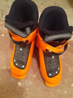 Prodám dětské lyže Cygnus 80 cm a boty Technica 28,5 - 2