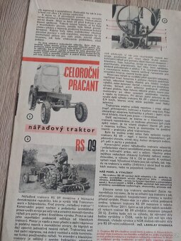 Traktor RS 09 nářaďový, ne Zetor, splašená traverza Merkur - 2