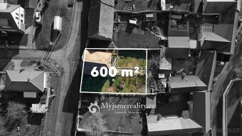Prodej stavebního pozemku o rozloze 600 m², ev.č. JT25012 - 2