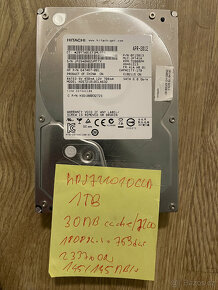 Prodám HDD 3.5" 2.5", nové i použité, dle foto - testované - 2
