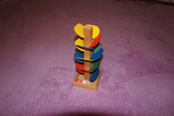 Dřevěná kuličková dráha - 2