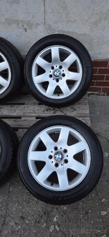 Alu kola R16, 5x120,styling 45 E46 zimní pneu 205/55 - 2