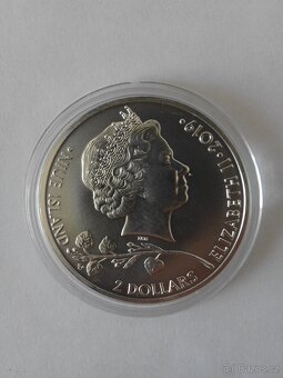 Stříbrná investiční mince Český lev 2019, 1 oz - 2