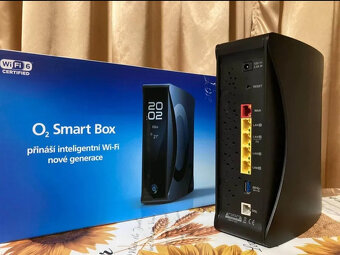 O2 smart box 2 wdsl Router a také na optiku - 2