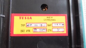 DOMÁCÍ TELEFONÍ PŘÍSTROJ  TESLA - 2