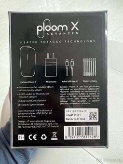 Ploom X Advanced Silver (nový nerozbalený) - 2
