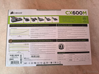 Zdroj Corsair CX600M - 2