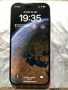 Apple IPhone 15 PRO 128GB - záruka 02 stav Nového - 2
