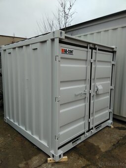 Nový 8´ skladový kontejner, barva RAL 7016 a RAL 7035 - 2