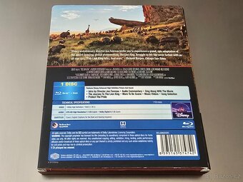 LVÍ KRÁL (2019) (BD steelbook Disney, CZ dabing) - 2