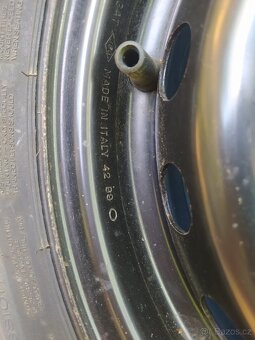 1kus nové disk+pneumatika 165/65r14 - 2