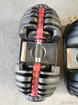 Prodám nakládací činky 2.5 - 24kg. - 2