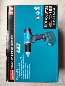 Aku vrtačka Makita DDF453SYX5 - 2