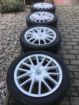 Alu kola Vw originál 17” 225/45/17 letní - 2