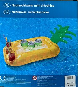 Nová nepoužitá party nafukovací minichladnička 80x40 cm - 2
