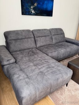 Prodám sedací soupravu s elektrickým výsuvem - 2