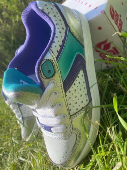 Tenisky silver/lila/tyrkys vel. 36 - 2