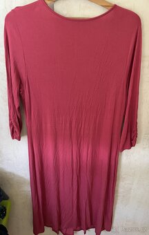 Šaty malinové L/XXL - 2