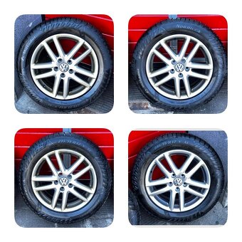 Original ALU kola VW Siena 17" 7J ET54 + 235/55/R17 - 2