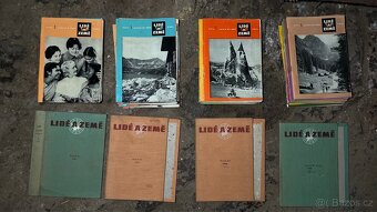 Sbírka časopisů Lidé a Země ( 1957 - 1984 ) + někde ročenky - 2
