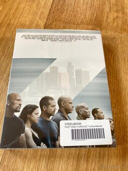 Rychle a zběsile 7 FullSlip Steelbook Blu-ray - 2