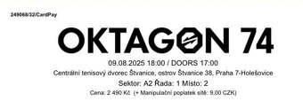 Oktagon 74 Štvanice 1+1 zdarma - 2