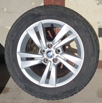 Originál Alu Škoda 6x15 + zimní pneu - 2