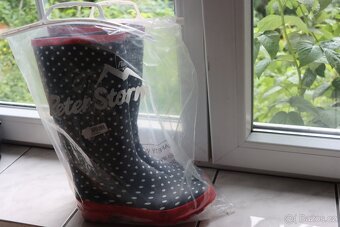 Peter Storm dámské holinky velikost 7 nové puntíkaté - 2