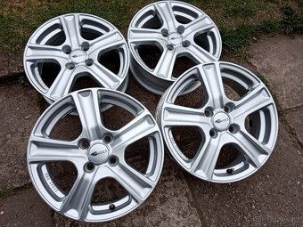 Alu kola BROCK 15ky 4x100 RENAULT VW OPEL ŠKODA - dobírka - 2